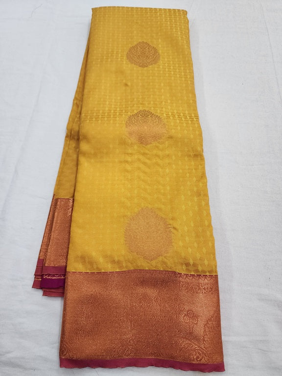 Kanchipuram Blended Fancy Bridal Silk Sarees 688