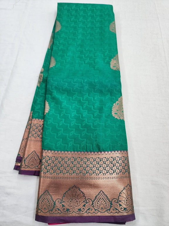 Kanchipuram Blended Fancy Bridal Silk Sarees 691