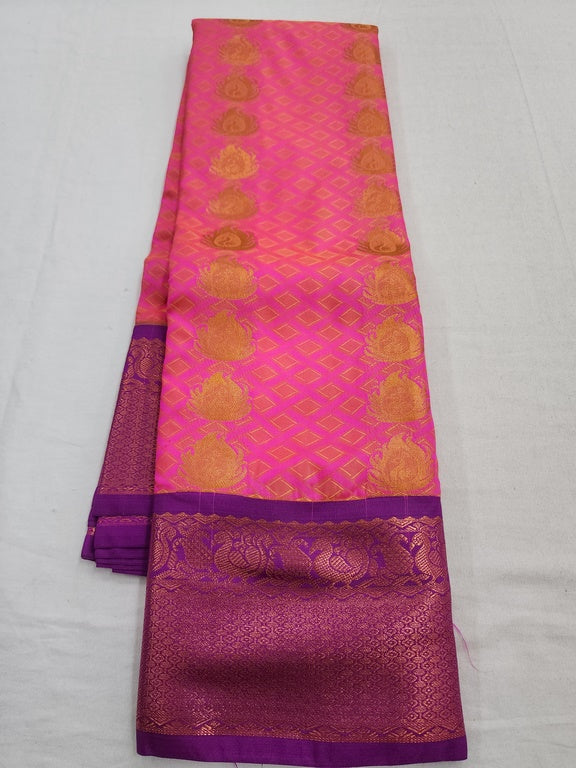 Kanchipuram Blended Fancy Bridal Silk Sarees 763