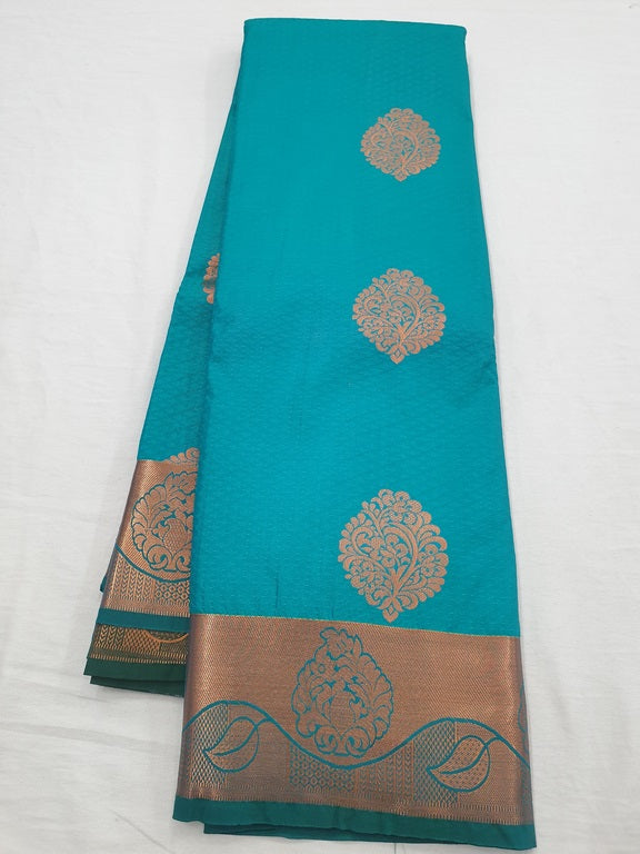 Kanchipuram Blended Fancy Bridal Silk Sarees 854