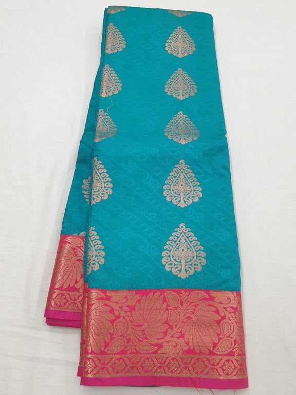 Kanchipuram Blended Fancy Bridal Silk Sarees 871
