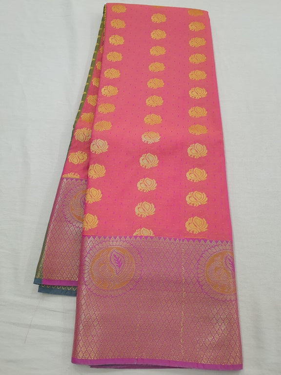 Kanchipuram Blended Fancy Bridal Silk Sarees 900