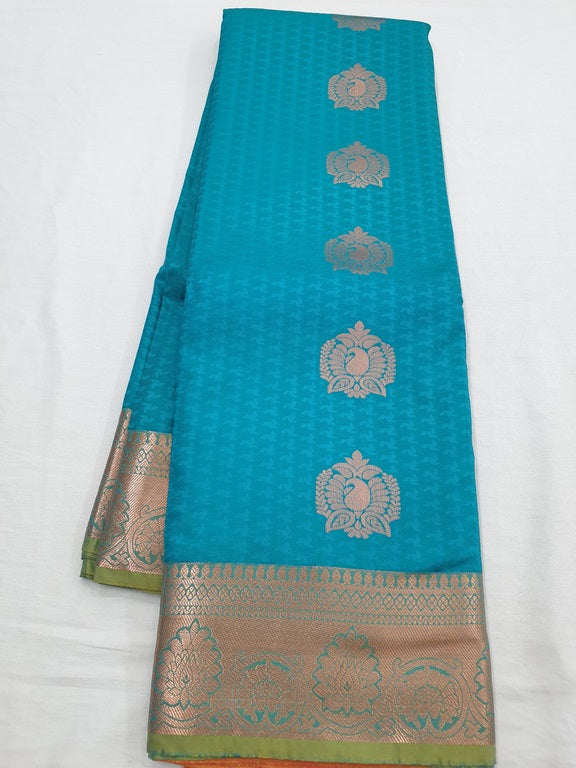 Kanchipuram Blended Fancy Bridal Silk Sarees 907