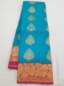 Kanchipuram Blended Fancy Bridal Silk Sarees 967