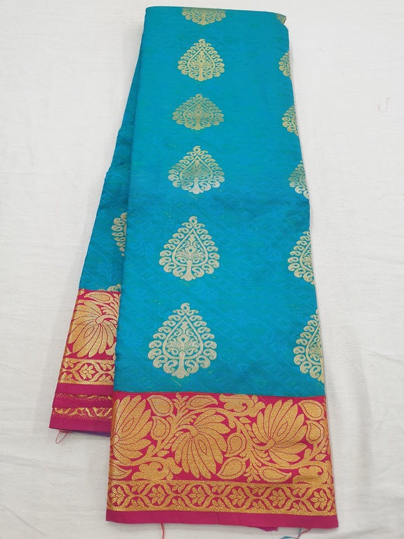 Kanchipuram Blended Fancy Bridal Silk Sarees 967