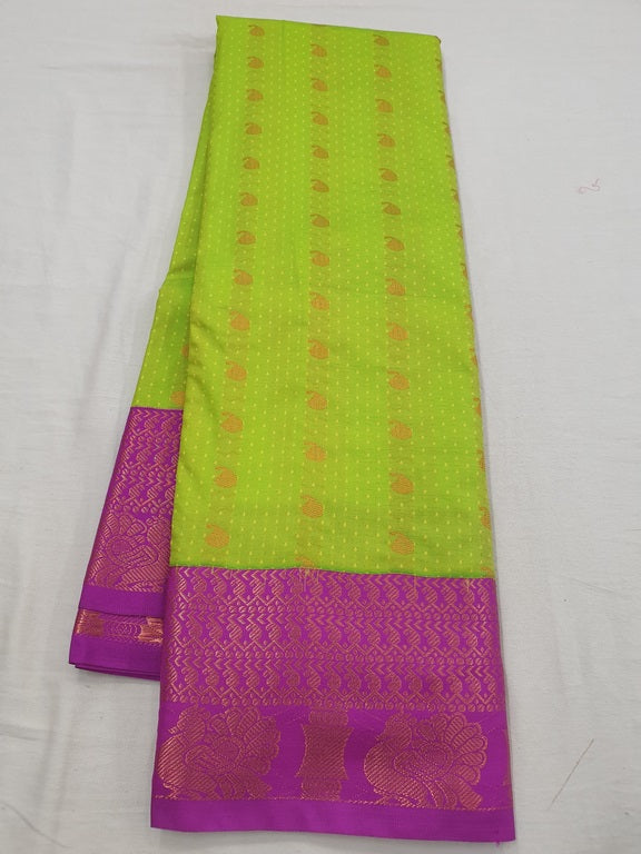 Kanchipuram Blended Fancy Bridal Silk Sarees 974