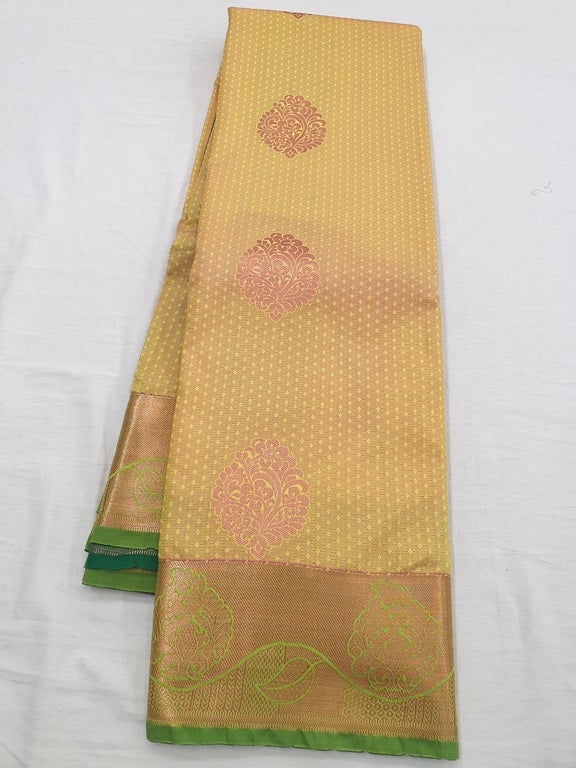 Kanchipuram Blended Fancy Bridal Silk Sarees 978