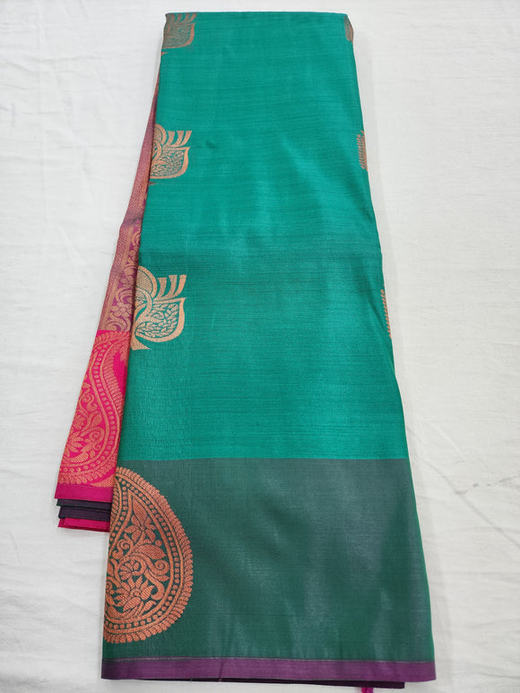 Kanchipuram Blended Fancy Bridal Silk Sarees 1025