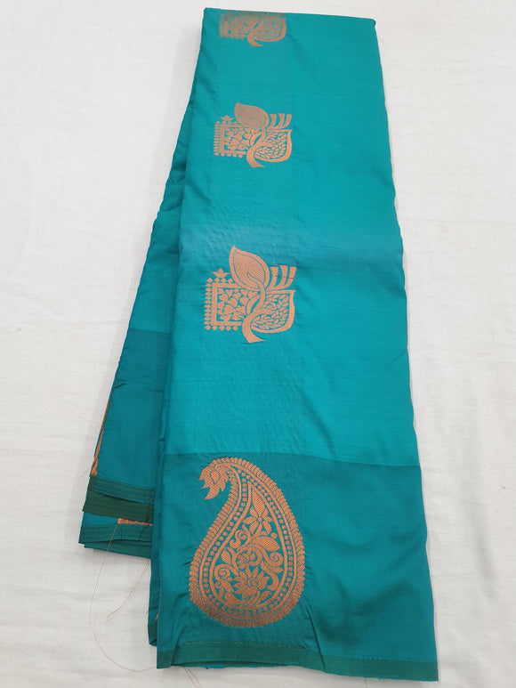 Kanchipuram Blended Fancy Bridal Silk Sarees 1328