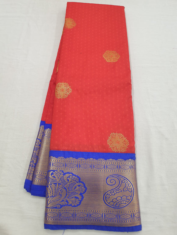 Kanchipuram Blended Fancy Bridal Silk Sarees 1374
