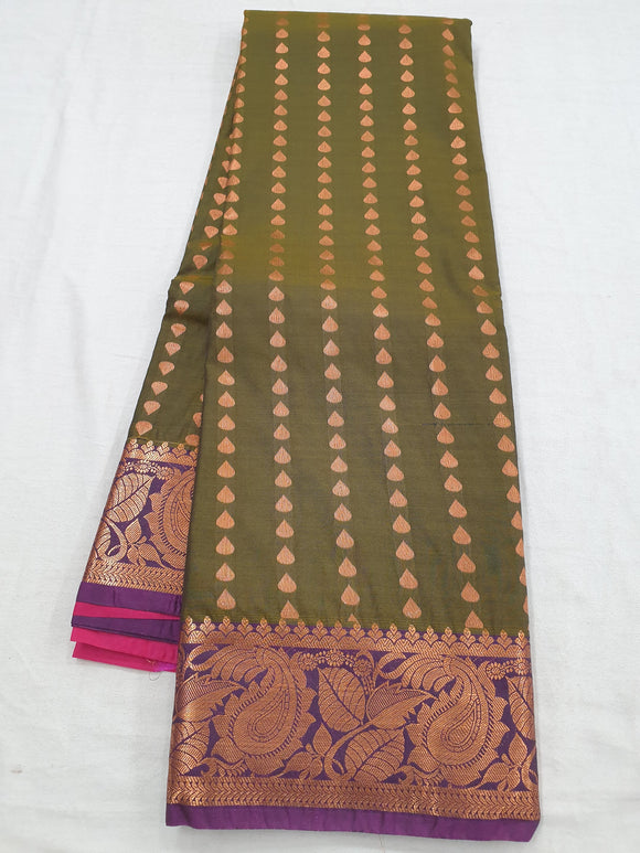 Kanchipuram Blended Fancy Bridal Silk Sarees 1571
