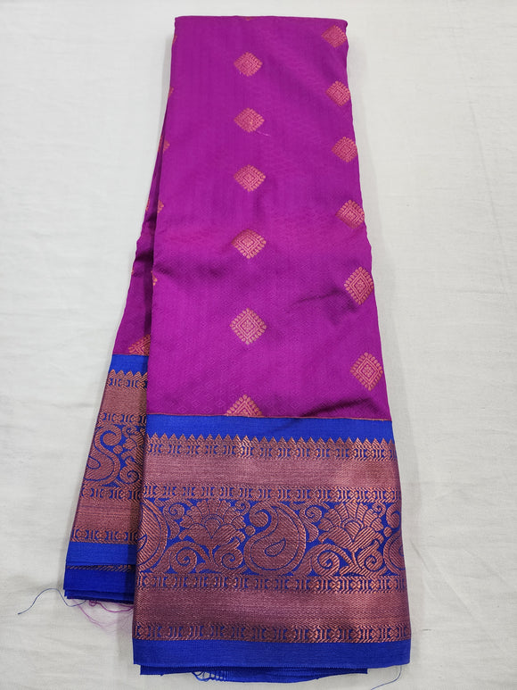 Kanchipuram Blended Fancy Bridal Silk Sarees 1624