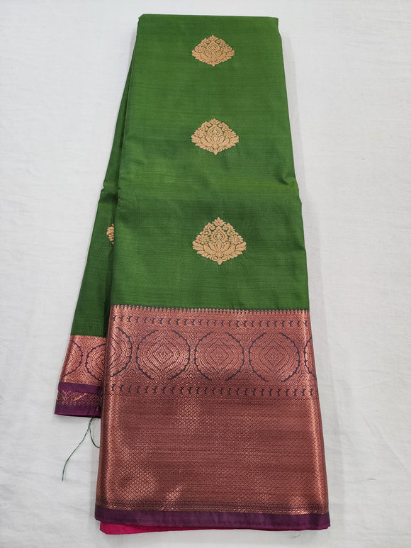 Kanchipuram Blended Fancy Bridal Silk Sarees 1635