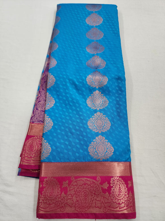 Kanchipuram Blended Fancy Bridal Silk Sarees 1694