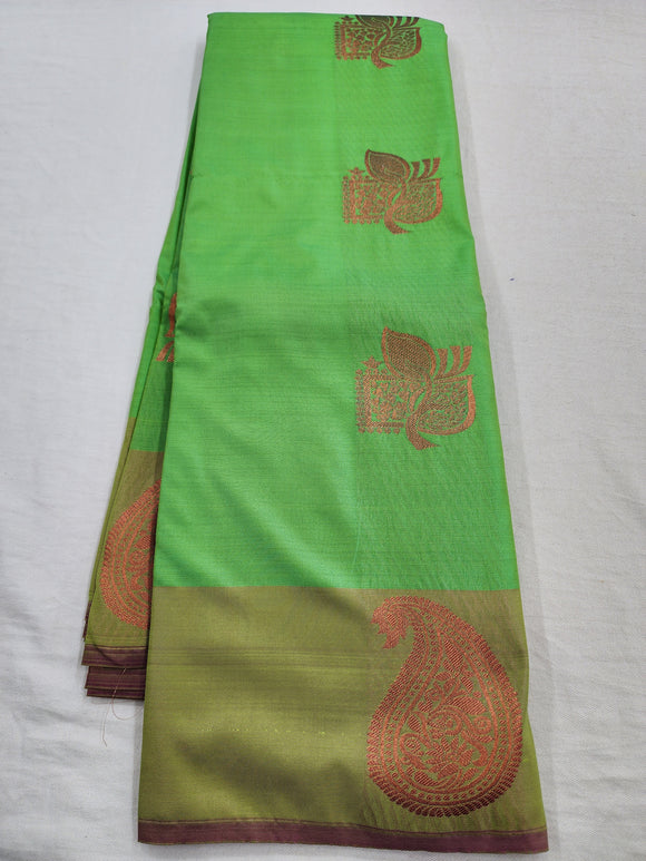 Kanchipuram Blended Fancy Bridal Silk Sarees 1709