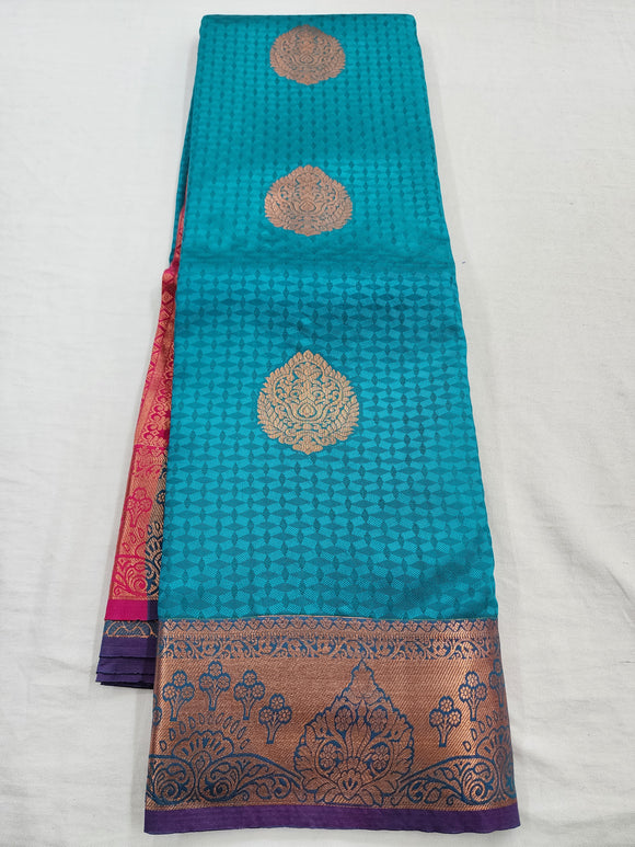 Kanchipuram Blended Fancy Bridal Silk Sarees 1736