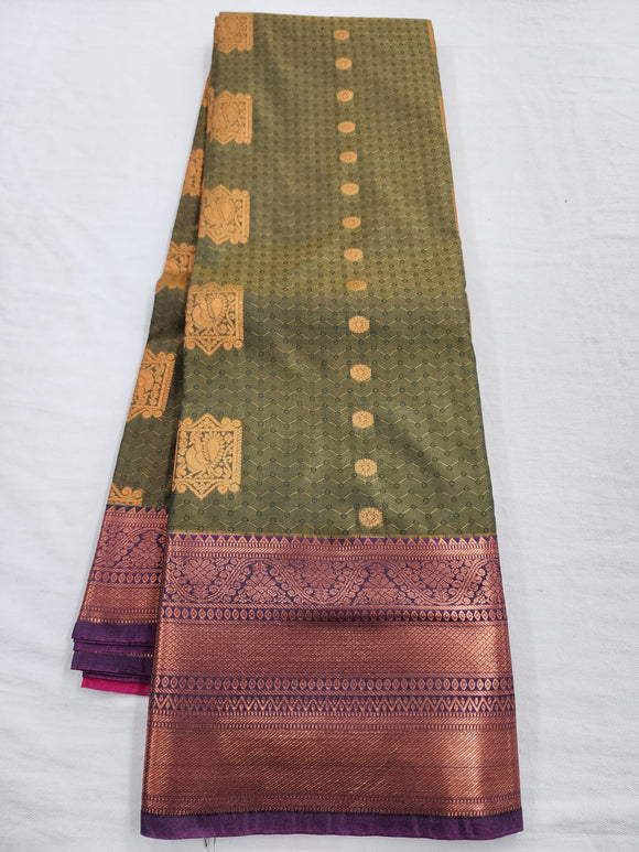 Kanchipuram Blended Fancy Bridal Silk Sarees 1777