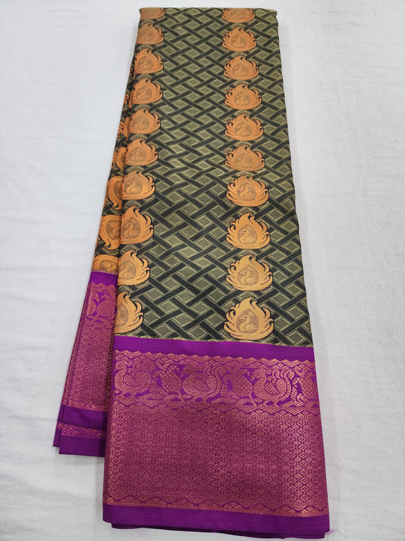 Kanchipuram Blended Fancy Bridal Silk Sarees 1823