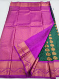 Kanchipuram Blended Fancy Bridal Silk Sarees 1825