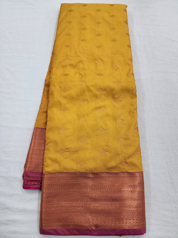 Kanchipuram Blended Fancy Bridal Silk Sarees 1833