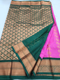 Kanchipuram Blended Fancy Bridal Silk Sarees 1841