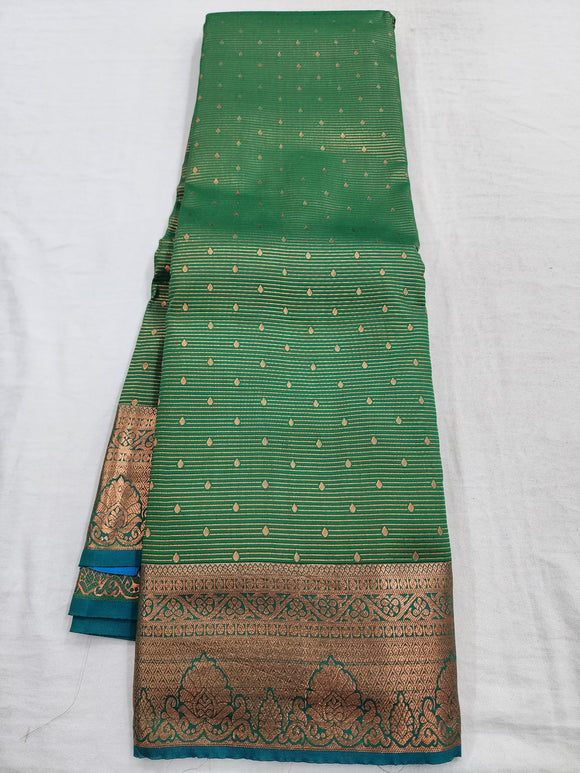 Kanchipuram Blended Fancy Bridal Silk Sarees 1962