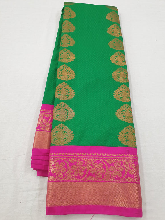Kanchipuram Blended Fancy Bridal Silk Sarees 2384