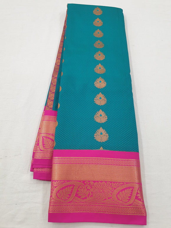 Kanchipuram Blended Fancy Bridal Silk Sarees 2386