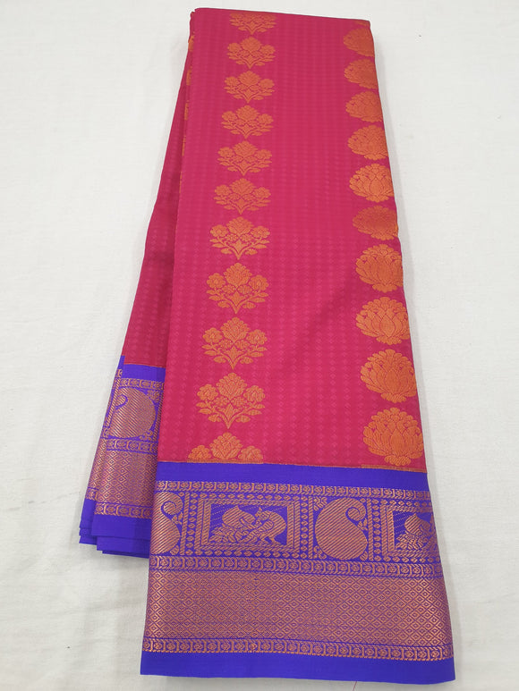 Kanchipuram Blended Fancy Bridal Silk Sarees 2393