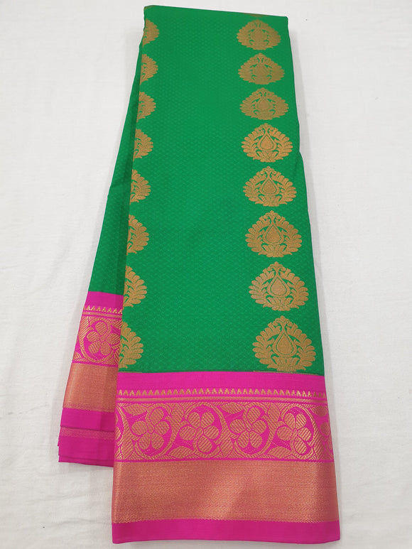 Kanchipuram Blended Fancy Bridal Silk Sarees 2396