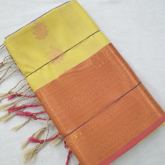 Kanchipuram Blended Fancy Silk Sarees 1188