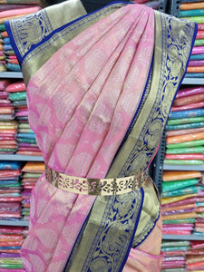 Kanchipuram Pure Handloom High Tissue Silk Saree 190