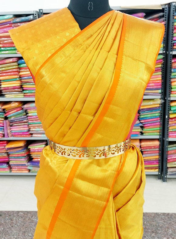 Kanchipuram Pure Handloom High Tissue Silk Saree 029