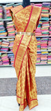 Kanchipuram Pure Handloom High Tissue Silk Saree 036