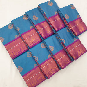 Kanchipuram Blended Bridal Silk Sarees 1368
