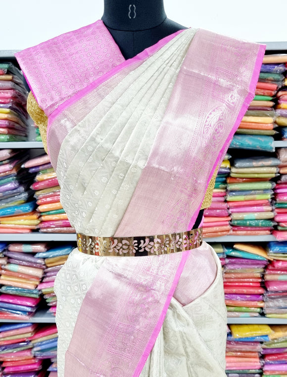 Kanchipuram Pure Handloom High Tissue Silk Saree 201