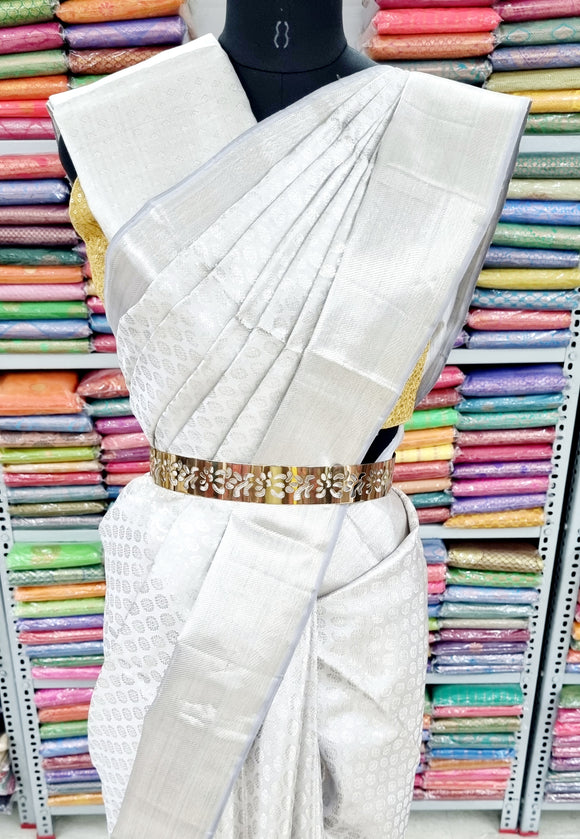 Kanchipuram Pure Handloom High Tissue Silk Saree 115