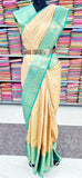 Kanchipuram Pure Handloom High Tissue Silk Saree 196