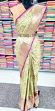 Kanchipuram Pure Handloom High Tissue Silk Saree 065