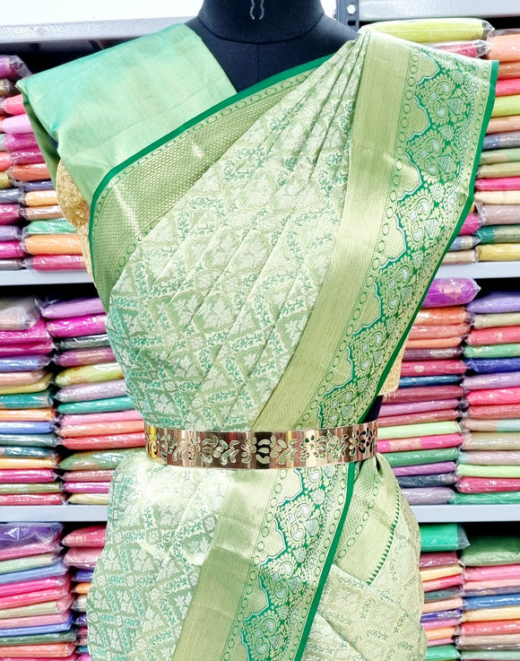 Kanchipuram Pure Handloom High Tissue Silk Saree 174