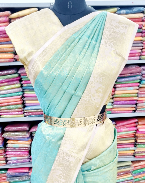 Kanchipuram Pure Handloom High Tissue Silk Saree 001