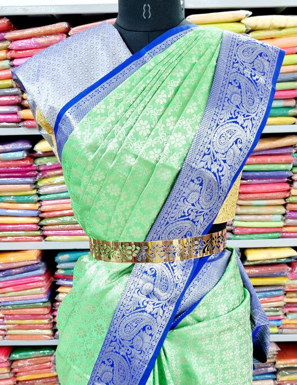 Kanchipuram Pure Handloom High Tissue Silk Saree 199