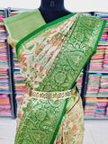 Kanchipuram Pure Handloom High Tissue Silk Saree 096