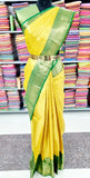 Kanchipuram Pure Handloom High Tissue Silk Saree 020