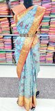 Kanchipuram Pure Handloom High Tissue Silk Saree 157