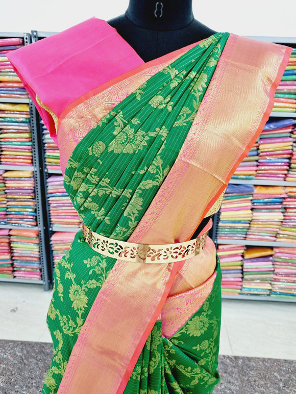 Kanchipuram Pure Handloom Bridal Silk Saree 059