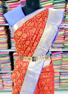 Kanchipuram Pure Handloom Bridal Silk Saree 023