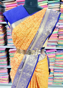 Kanchipuram Pure Handloom Bridal Silk Saree 002