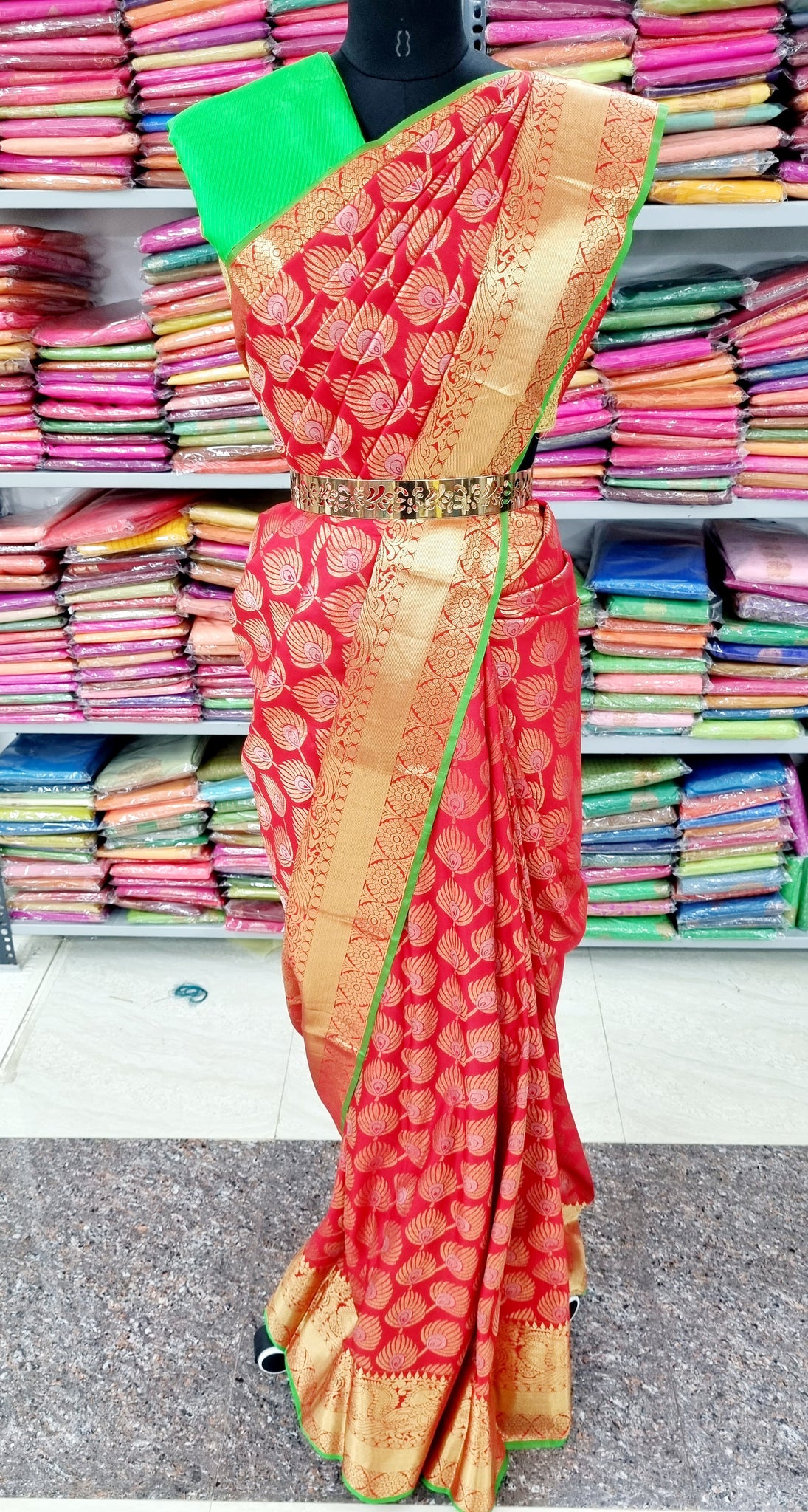 Kanchipuram Handloom Weaving Silk Saree With beautiful design at Rs 699 | Handloom  Silk Sarees in Surat | ID: 2851595739912