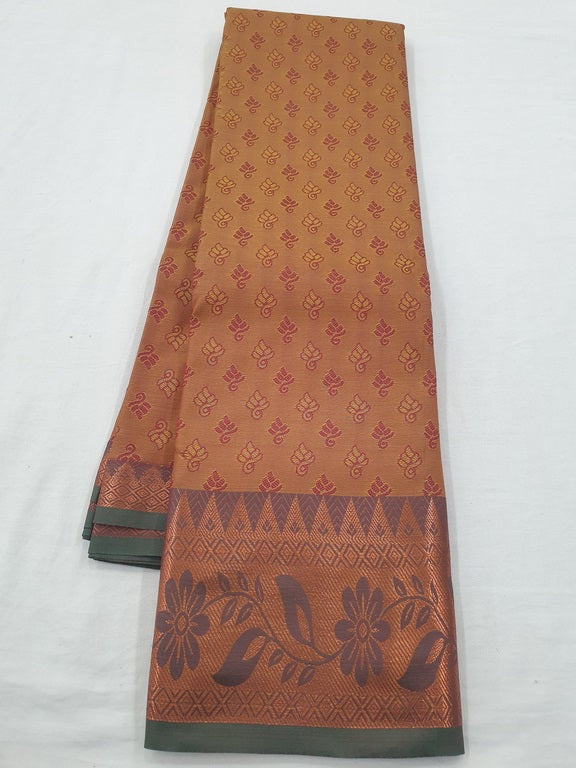 Kanchipuram Blended Fancy Silk Sarees 075